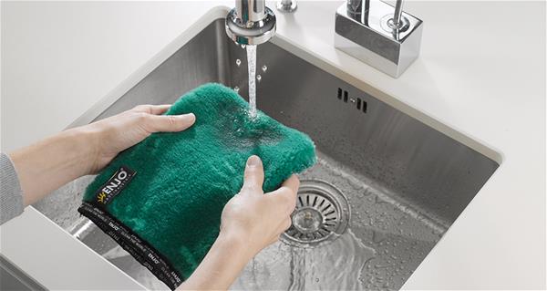 Use less water when cleaning Use less water when cleaning